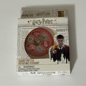 Harry Potter Rotating Hermione Granger Spell Pendant / Keychain by Miniso NWT